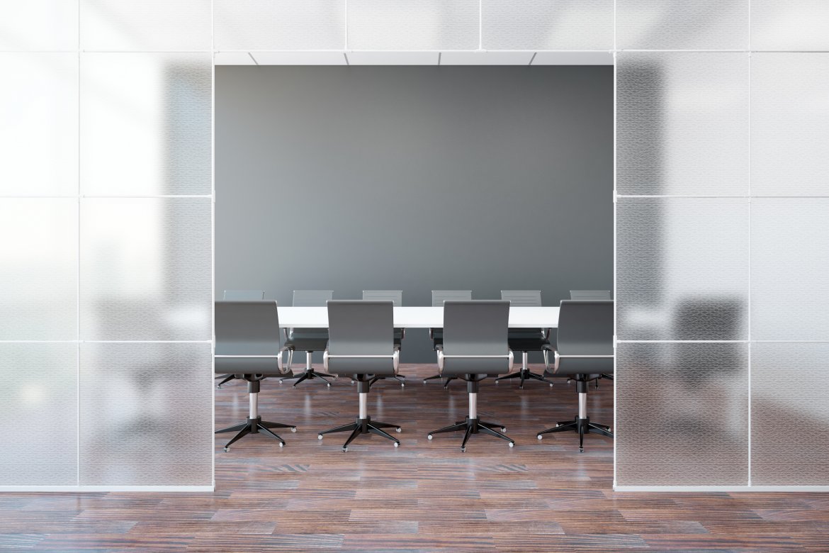 Modern meeting room